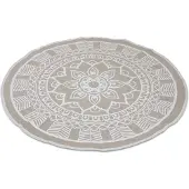 Safaary Tapis Oriental Dill Beige Ø 110cm