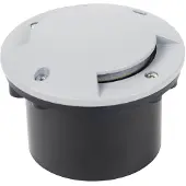 LINDBY - Nandita LED Spot à Enterrer Extérieur IP65 Silver