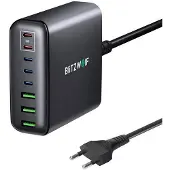 BlitzWolf Pd8007 Pd45w Usb-c Network Usb-c Wall Charger Argenté