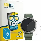 BROTECT Protection Clair, Film de protection pour smartwatch, Transparent