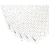 MAGNETOPLAN Bloc de chevalet l.650xH930 mm à carreaux/sans impression 5 x 20 feuilles