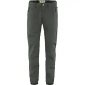 Fjällräven - Pantalon résistant de randonnée - Vardag Trousers M Stone Grey en Coton - Taille S/M - Gris