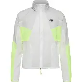 New Balance Veste de sport jaune fluo / blanc
