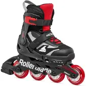 Rollerblade Microblade Patins à roulettes en ligne pour enfants Noir EU 33 Noir EU 33