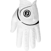 Footjoy Weathersof Golf White/Black Main gauche 2XL Gants pour hommes