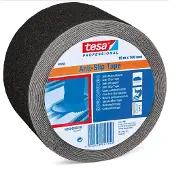TESA Rubans adhésifs anti-dérapant - Noir - Largeur 100mm TESA Adhésifs
