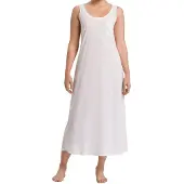 Hanro Déshabillé ' Cotton Deluxe 130cm ' blanc