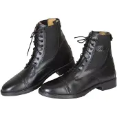 Covalliero Kerbl Reitstiefelette Monaco (schwarz, Größe 45, mit weichem Innenfutter) 324575