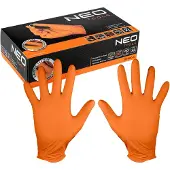 Neo Gants en nitrile, orange, 50 pièces, taille XL (XL)