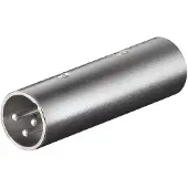Goobay XLR adapter male - male