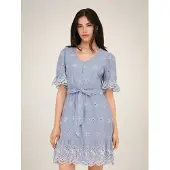 ONLY Robe-chemise 'JDYPetra' violet clair