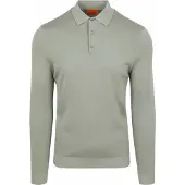 Suitable Compact Cotton Polo Vert Clair
