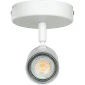 Eglo Spot monté en surface Consuma 1 Uniquement blanc