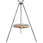 FarmCook Grille en acier inoxydable sur Trépied-Ø 70cm--