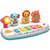 WINFUN Jouet interactif Piano avec animaux, + 1 an,