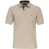 Casa Moda Regular Fit Polo beige, Unicolore