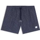 BOSS Short de bain imprimé avec badge logoté
