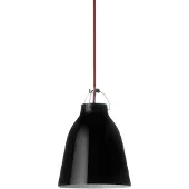 Fritz Hansen Suspension , Caravaggio P1, dimmable, Noir, Salon / séjour, Métal, Design