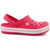 Crocs Sabots rouge clair / blanc