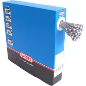 Elvedes Câble de frein intérieur 2000mm acier inoxydable ø1,5mm T-nipple (100 pièces)