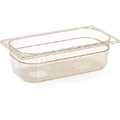 Hendi Récipient Gastronorm 1/3, résistant aux hautes températures, , GN 1/3, 3,8 L, transparent, 325 x 176 x (H) 100 mm