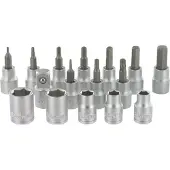 VAR Socket And Bit Set 3/8 Tool Noir