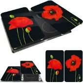 Maximex Lot de 2 protège-plaques "Coquelicot" Coquelicot