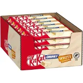 Kitkat Chunky Chocolat Blanc 24x40g - Barres Chocolatées Gourmandes 960g