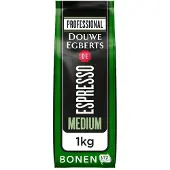 Douwe Egberts Café En Grains Espresso Medium Roast, Torréfaction Moyenne, Arôme Intense, 1 Kg