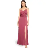 Vera Mont Robe de soirée rouge foncé