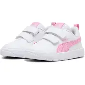 Puma Courtflex V3 V Trainers Blanc,Rose EU 22 Enfants