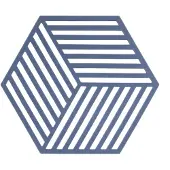 Zone Dessous de Verre Zone Denmark Hexagon Denim