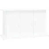 vidaXL Support pour aquarium blanc 101x41x58 cm Bois composite