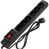 Armac Multiprise Multi M6 10 m, 6 prises, noire