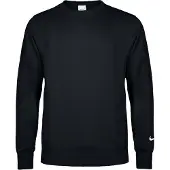 Nike Hommes, Pull-over, Park 26 Crew Fleece sweatshirt IO9039-010, Noir, (S)