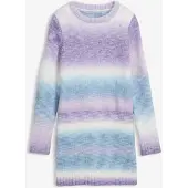 Bonprix Robe en maille tie & dye