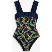 Bonprix Maillot 1 pièce sculptant, maintien modéré