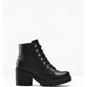 Bonprix Boots lacées à talon carré