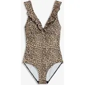 Bonprix Maillot 1 pièce à volants