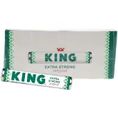 King Pepermunt Extra Strong Original Bonbons Menthe Forte 36x44g - 1.584kg Frais Et Rafraîchissant