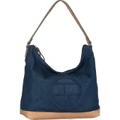 Tom Tailor Cabas 'Gilda' bleu denim / noisette