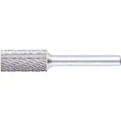PFERD Fraise sur tige ZYA Ø 10 mm Longueur de la tête 25 mm Ø de la tige 6 mm Denture en carbure 3 PLUS