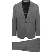 Suitable Jersey Suit Anthracite