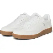 Jack & Jones Baskets basses 'JFWMATEO' gris clair / blanc