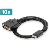 Digitus Ak-990900-020-s Displayport To Dvi Cable 2 M Argenté