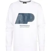 Petrol Industries Sweat 'Harborview' marine / blanc