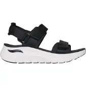 SKECHERS pour femme. 119465 Sandales Arch Fit 2.0 - Go-Getter noir (39), 1 à 3 cm, Velcro, Casuel