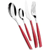 Casa Bugatti GLAMOUR, Set de couverts 24 pièces, coffret vitré,