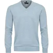 Casamoda Pull Col V Bleu Clair