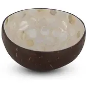 Safaary Bol à noix de coco Parel Ø 13 x 7cm